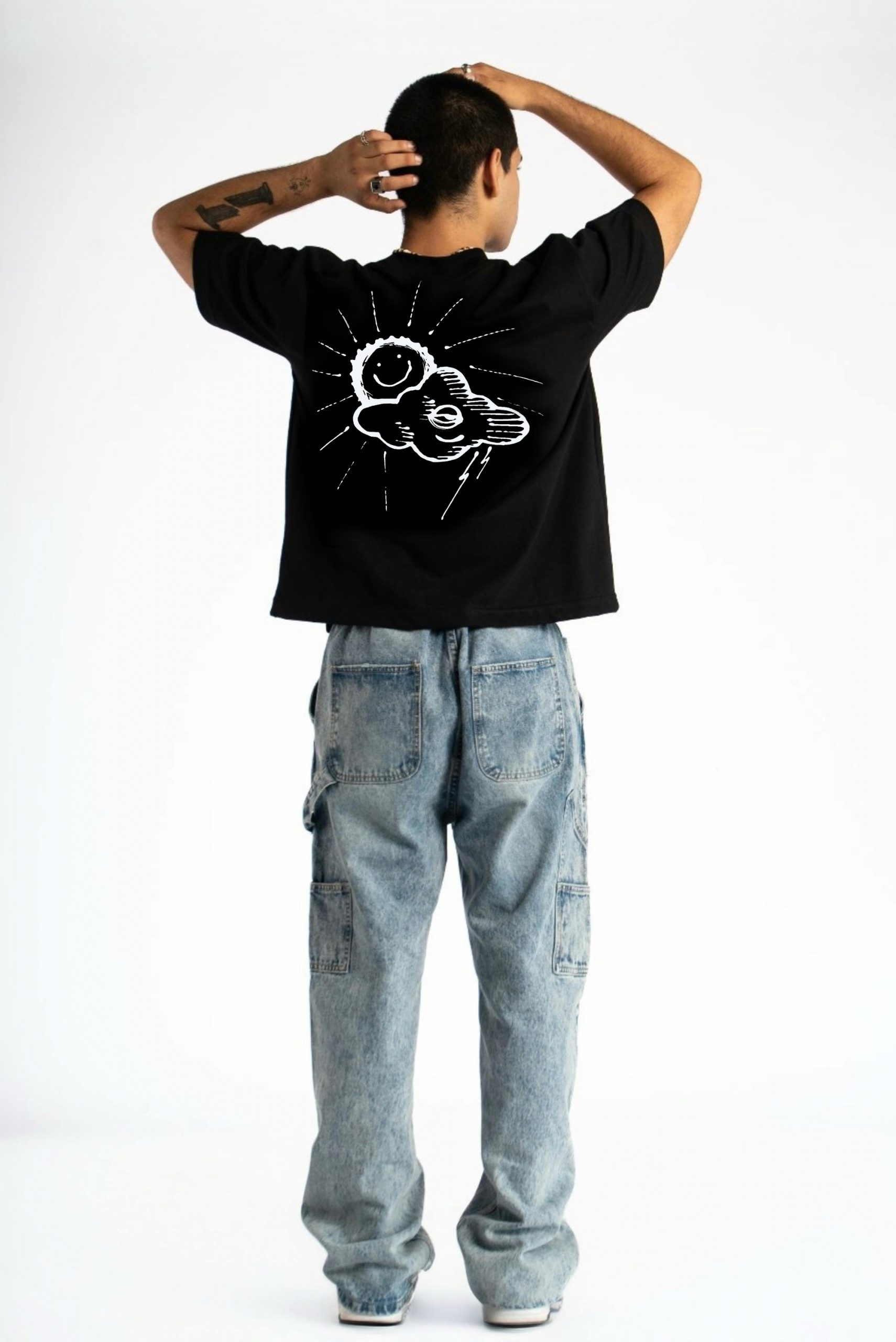 fckafd Unisex T-Shirt (black) - Image 3